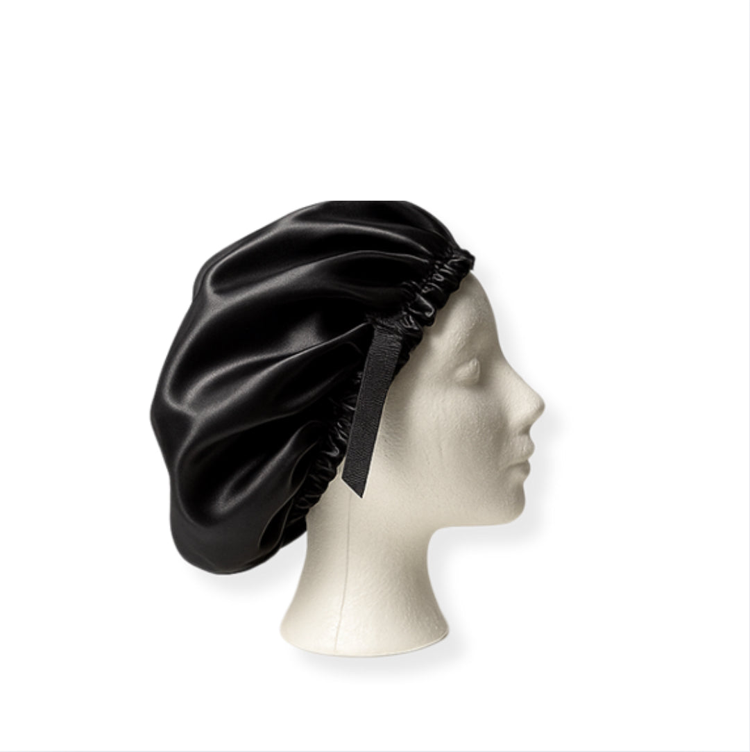 Bonnet en Satin Réversible - Contre la casse et les frisottis
