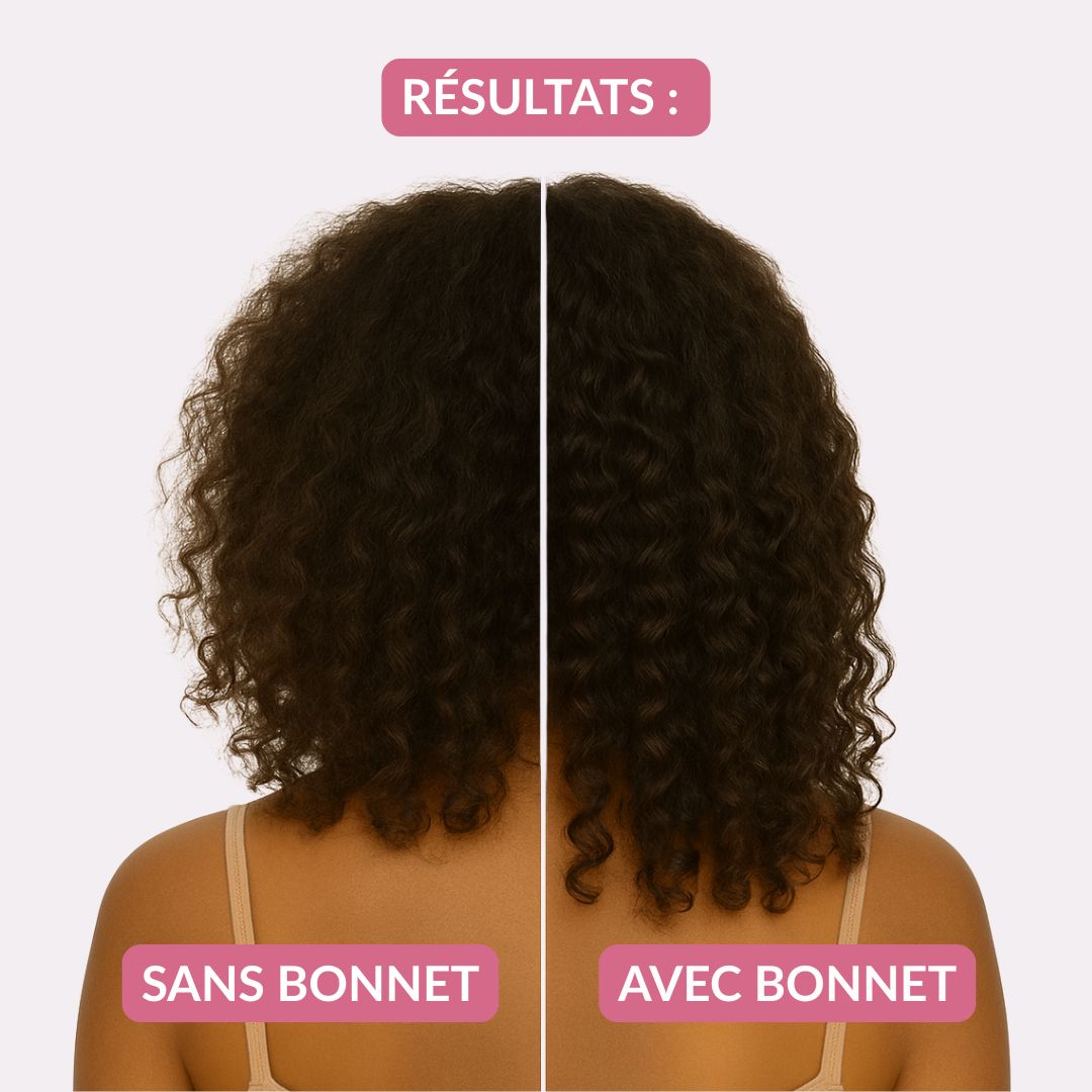 Bonnet en Satin Réversible - Contre la casse et les frisottis