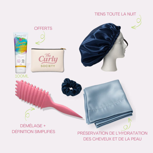 Cocoon Curls Box – Protection et définition pour cheveux bouclés (Black Friday édition)