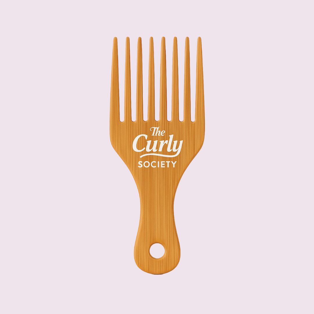 Peigne afro en bois - Parfait pour le volume et décoller les racines