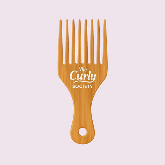 Peigne afro en bois - Parfait pour le volume et décoller les racines