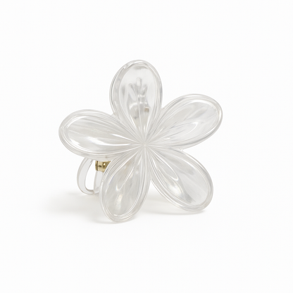 Grande pince à cheveux fleur