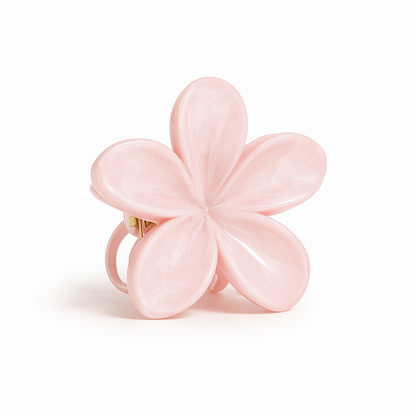 Grande pince à cheveux fleur