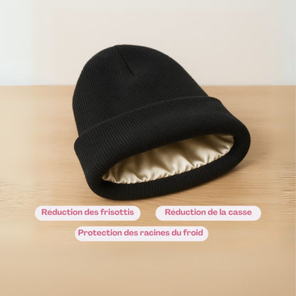 Brosse définissante des boucles + Bonnet doublé en satin