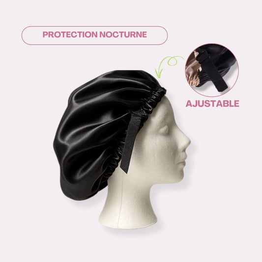Bonnet en Satin Réversible - Contre la casse et les frisottis