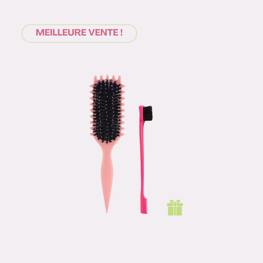 Brosse cheveux bouclés | Perfect Curls la meilleure brosse pour définir les boucles