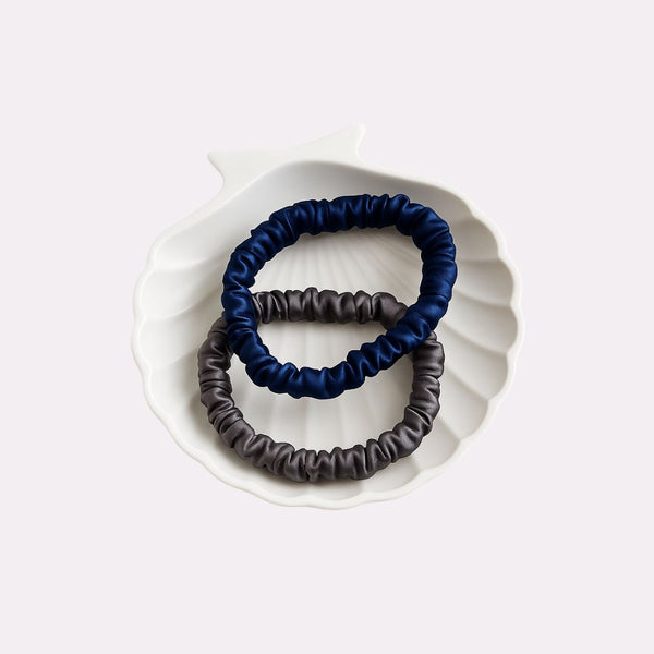 Élastiques en Soie Pure – Lot de 2