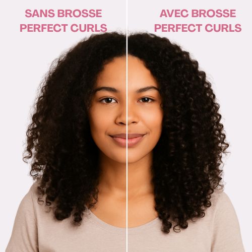 Brosse cheveux bouclés | Perfect Curls la meilleure brosse pour définir les boucles